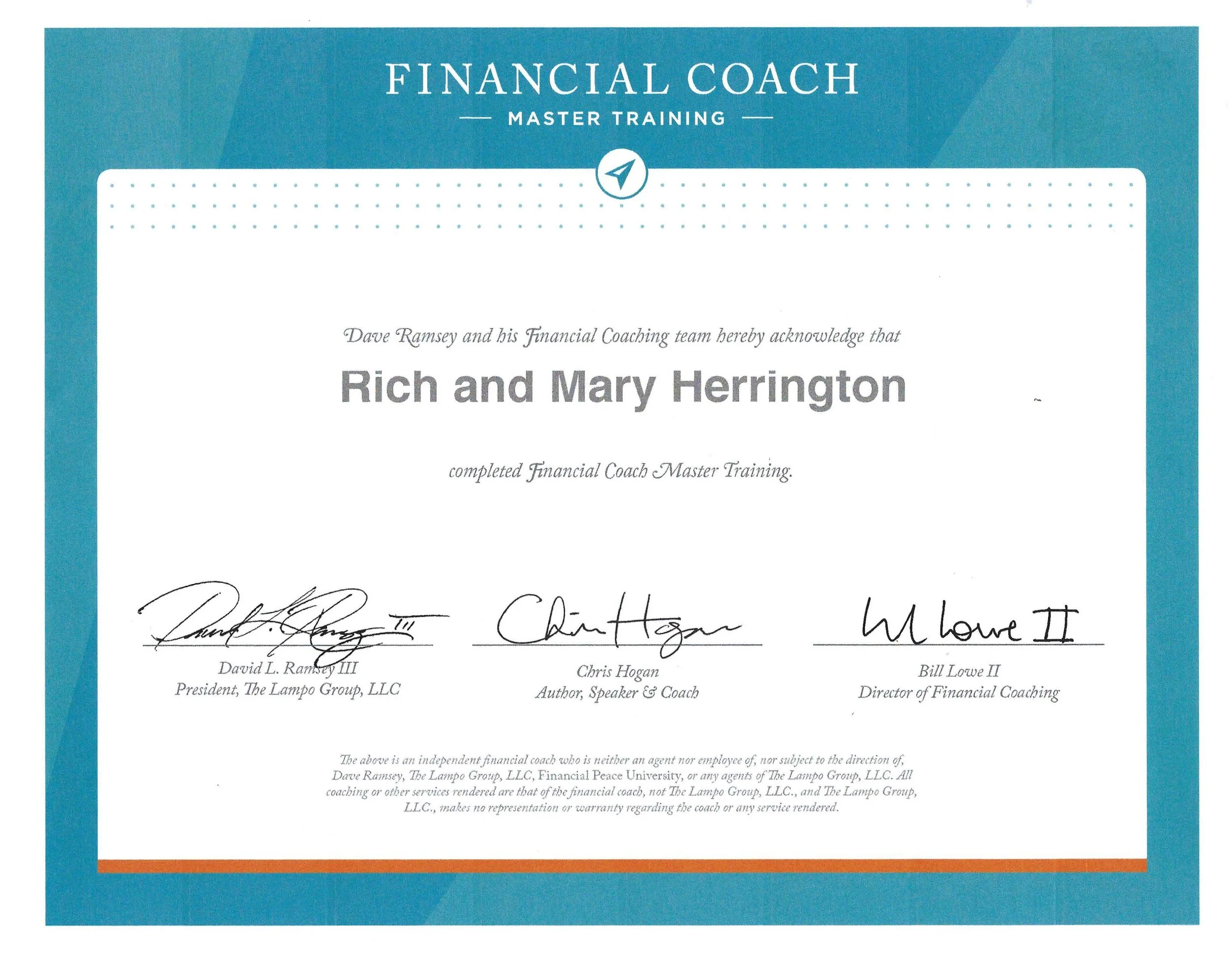 Dave Ramsey Financial Coach Certification – DEIYSP